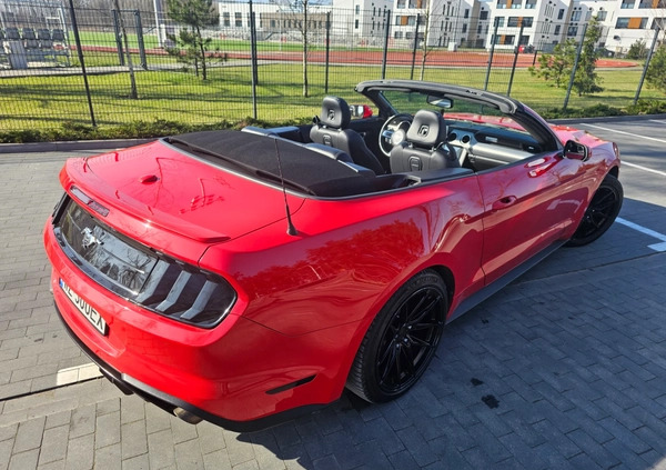 Ford Mustang cena 155545 przebieg: 37300, rok produkcji 2019 z Warszawa małe 667